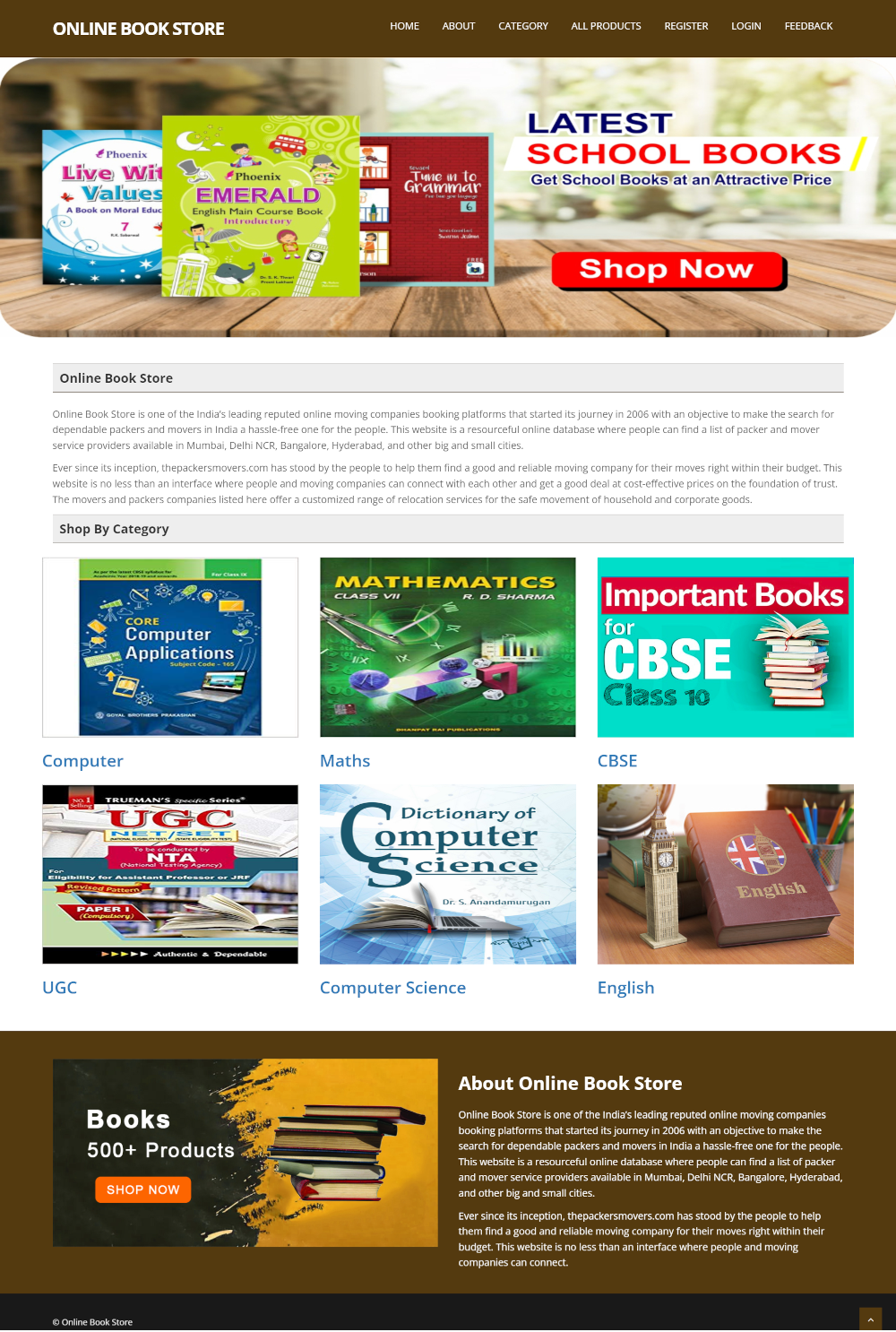 Java Spring Boot MVC Projects Free Source Code Documentation - Online ...