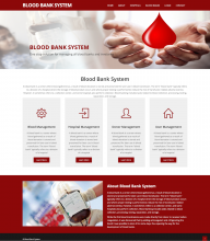 Java Spring Boot, React JS and MySQL Project on Blood Bank Management System