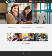 PHP and MySQL Project on VAK Based E-Learning Portal