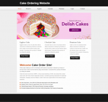 Cake Ordering Cake Ordering