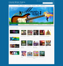 Online Music Portal Project in Java, JSP and MySQL