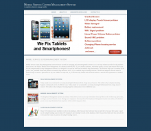 Java, JSP and MySQL Project on Mobile Service Center Management System Java, JSP and MySQL Project on Mobile Service Center Management System