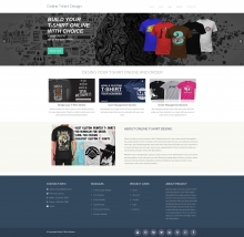 PHP and MySQL Project on Online T-Shirt Designer