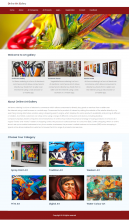 Java Spring Boot, Angular and MySQL Project on Online Art Gallery Java Spring Boot, Angular and MySQL Project on Online Art Gallery