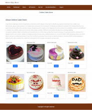 Java Spring Boot, Angular and MySQL Project on Online Cake Store Java Spring Boot, Angular and MySQL Project on Online Cake Store