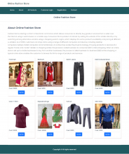 Java Spring Boot, Angular and MySQL Project on Online Fashion Store Java Spring Boot, Angular and MySQL Project on Online Fashion Store
