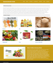 Java Spring Boot, React JS and MySQL Project on Online Grocery Store Java Spring Boot, React JS and MySQL Project on Online Grocery Store