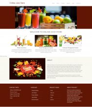 Python Django and MySQL Project on Online Juice Store Python Django and MySQL Project on Online Juice Store
