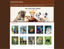 PHP and MySQL Mini Project on Online Pet Shop PHP and MySQL Mini Project on Online Pet Shop