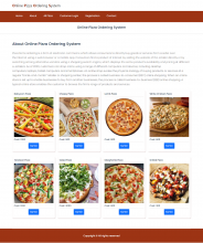 Online Pizza Ordering System Online Pizza Ordering System