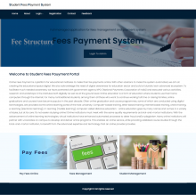 Java Spring Boot, Angular and MySQL Project on Student Fees Payment System Java Spring Boot, Angular and MySQL Project on Student Fees Payment System