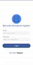 Barcode Based Attendance System Android Project