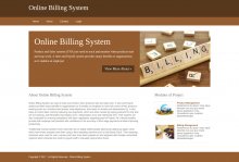 Python, Django and MySQL Project on Online Billing System