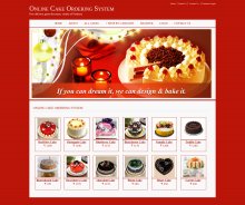 Java, JSP and MySQL Project on Online Cake Ordering System