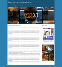 PHP and MySQL Project on Cyber Cafe Management System