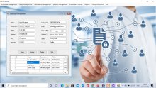C# Windows Application in Employee Management System