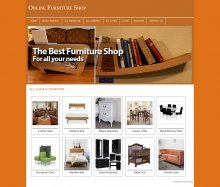 PHP and MySQL Mini Project on Online Furniture Store
