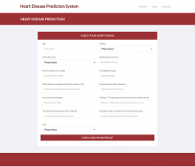 Python, Django and Machine Learning Project on Heart Disease Prediction System