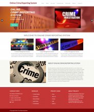 crime report management system