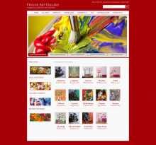 Java, JSP and MySQL Project on Online Art Gallery