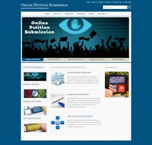Java, JSP and MySQL Project on Online Petition Submission