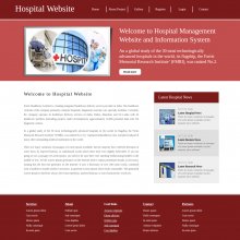 HTML, CSS and JavaScript Project on Hospital System