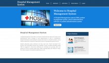 Python Django and MySQL Project on Hospital Management System