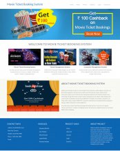 Python Django and MySQL Project on Movie Ticket Booking System