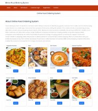 Java Spring Boot, Angular and MySQL Project on Online Food Ordering System