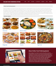 Online Food Ordering System