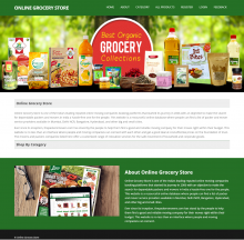 Java Spring Boot, React JS and MySQL Project on Online Grocery Store