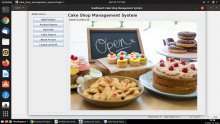 Java and MySQL Project on Cake Shop Management System