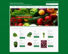 C#, ASP and MySQL Project on Online Vegetable Store