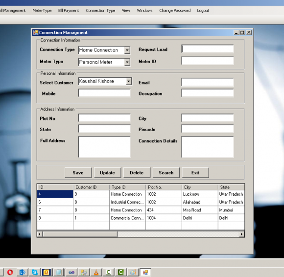 Download Project on Electricity Billing System in VB.net ...