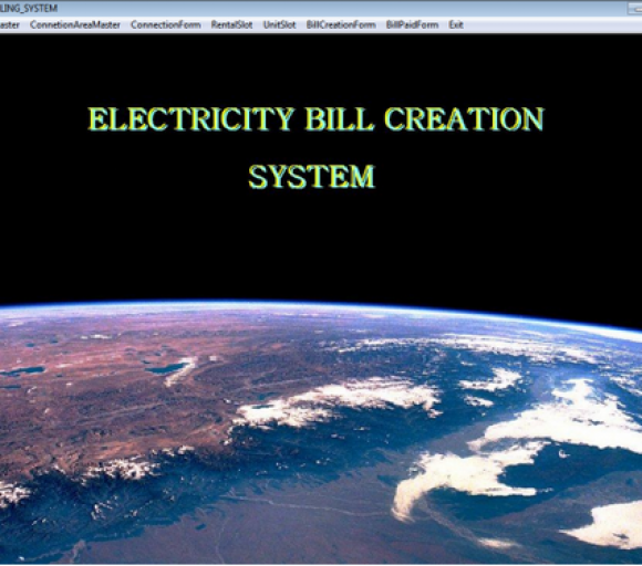 Electricity Billing System Project on Visual Basic and SQL Server 2000 Electricity Billing System Project on Visual Basic and SQL Server 2000