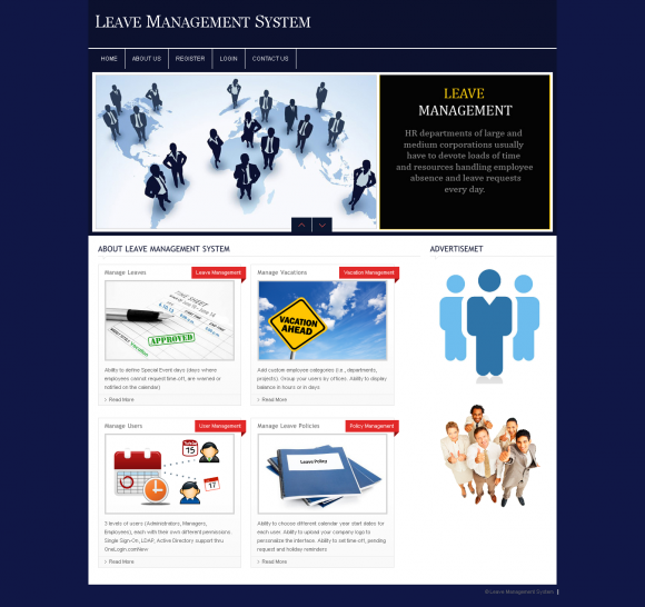 PHP and MySQL Project in Leave Management System PHP and MySQL Project in Leave Management System