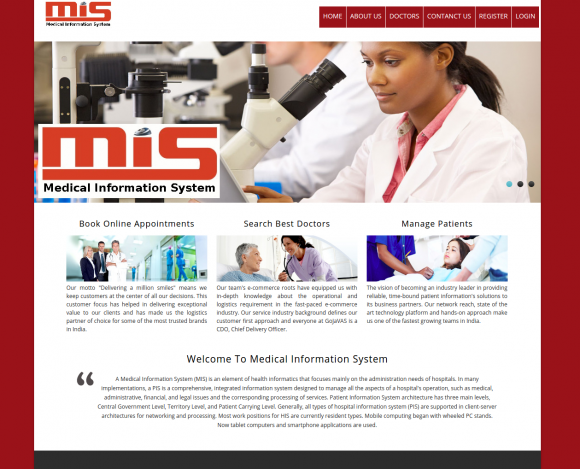 PHP and MySQL Project on Medical Information System PHP and MySQL Project on Medical Information System