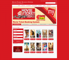 Java, JSP and MySQL Project on Online Movie Ticket Booking System