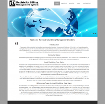 PHP Project on Electricity Billing System with MySQL Database.
