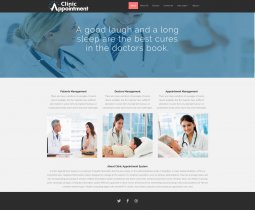 PHP and MySQL Project on Clinic Appointment System