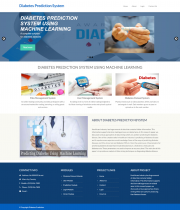 Python, Django and Machine Learning Project on Diabetes Prediction System With Multiple Algorithm