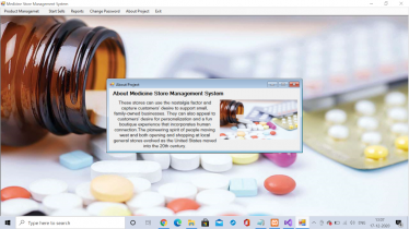 Medicine Store Management System