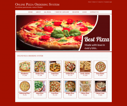 Java, JSP and MySQL Project on Online Pizza Ordering System