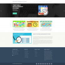 PHP and MySQL Project on Timetable Management System