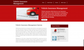 Python Django and MySQL Project on Vehicle Insurance Management System