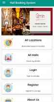 Hall Booking System Android Application