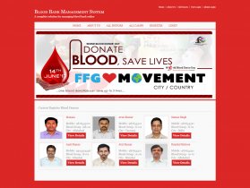 C#, ASP and MySQL Project on Blood Bank Management System
