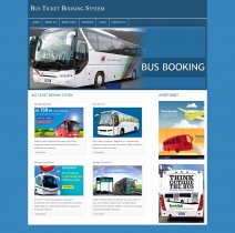 PHP and MySQL Project on Bus Ticket Booking System