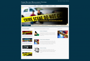 Java, JSP and MySQL Project on Crime Record Management System