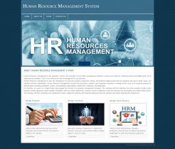 PHP and MySQL Project on Human Resource Management System